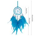 thumbnail image 3 of Hxlamzoo Clearance Item! Crystal Stone Car Pendant Exquisite Car Interior Feather Catcher Wind Chime Rearview Mirror Car, 3 of 6