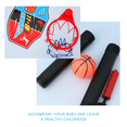 Portable Basketball Set with Net Backboard Ball Outdoor Game Set