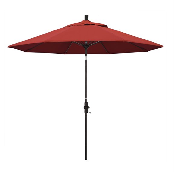 Pemberly Row 9' Patio Umbrella in Jockey Red