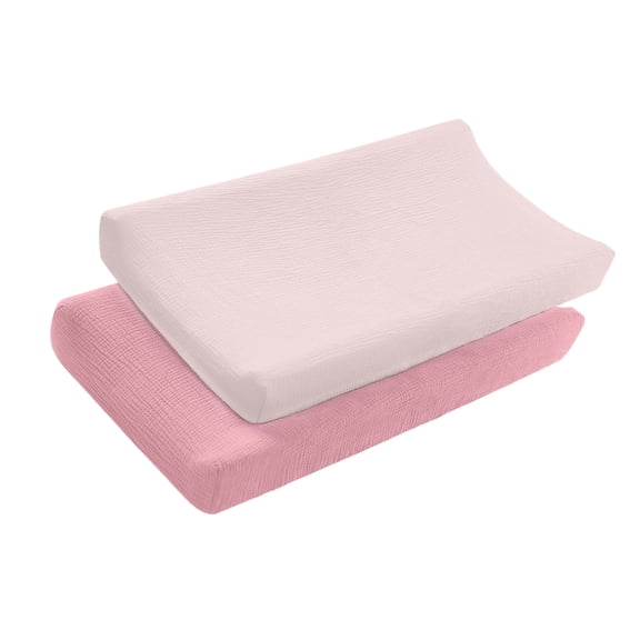 2PCS Breathable Changing Pad Cover Reusable Diaper Changer Pad Sleeve Sheets Baby Nappy Changing Table Case 84x43cm