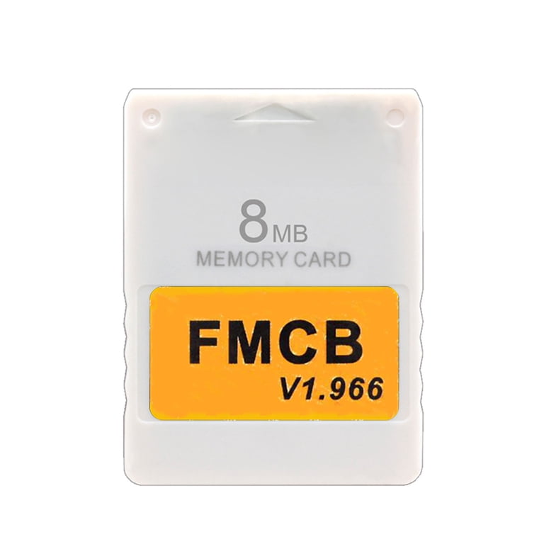 JUNTEX FreeMcBoot Memory Card Compatible with PS2, Retro Gaming