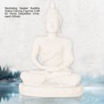 thumbnail image 4 of Estatua de Buda Tallada Estatua de Piedra Arenisca Resina Meditando Para Estatua de Buda Sentado Tallada Estatuilla Artesanía para Decretión del Hogar Ornamento, 4 of 7