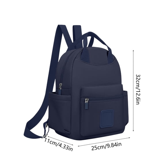 Small Backpack, Nylon Mini Backpack for Women Men, Lightweight Cute Backpacks with Detachable Shoulder Strap