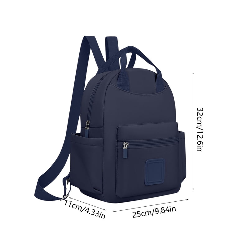 Large Capacity Nylon Backpack, 12.6 Inch Lightweight  display picture 3