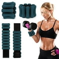 thumbnail image 1 of Cshidworld Pesas de Tobillo, Pulsera Ajustable de Muñeca de 2lbs para Mujer y Hombres – Juego de 2 Pesas de Muñeca (1 lb Pieza) / Bandas de Brazo con Peso para Gimnasio en Casa, Pilates, Yoga, Correr, 1 of 8