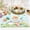 #003-Multicolor, variant on TanSiDing Easter Placemats Set, Waterproof Reusable Polyester Holiday Table Mats for Dining Decor, Rabbit Easter Egg Clover Pattern Party Dinner Table Setting 45*30cm