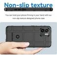 thumbnail image 4 of Durable Sturdy Phone Case for Xiaomi Redmi A1, Heavy Duty Shockproof Slim Rugged Phone Case Bumper Rugged Cover for Xiaomi Redmi A1 HD Black, 4 of 8