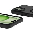 thumbnail image 2 of ITSKINS Hybrid_R Frost MagSafe Case for Apple iPhone 15 / iPhone 14 / iPhone 13 Black, 2 of 5