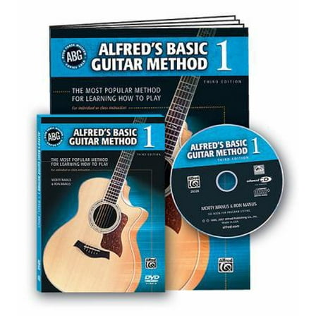 Pre-Owned Alfred's Basic Guitar Method, Bk 1: The Most Popular Method for Learning How to Play, Book, Dvd & Enhanced Cd (Shrinkwrapped) (Alfred's Basic Guitar ... (Paperback) 0739070258 9780739070253