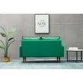 thumbnail image 6 of Kingway Furniture Hambrok Velvet Living Room Loveseat in Green, 6 of 8