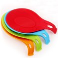 thumbnail image 4 of Yuarrent PP Plastic Thermal Insulation Spoon Spatula Placemat Rest Resistant Tray Holder Ladle Color Stand Heat Random Household 2piezas, 4 of 6