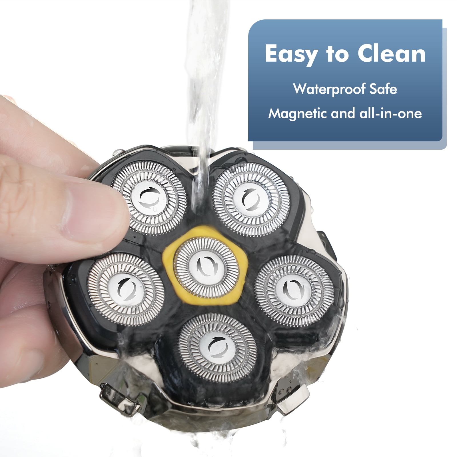 Prozing 6D Replacement Shaver Head for FK-8750, IPX7
