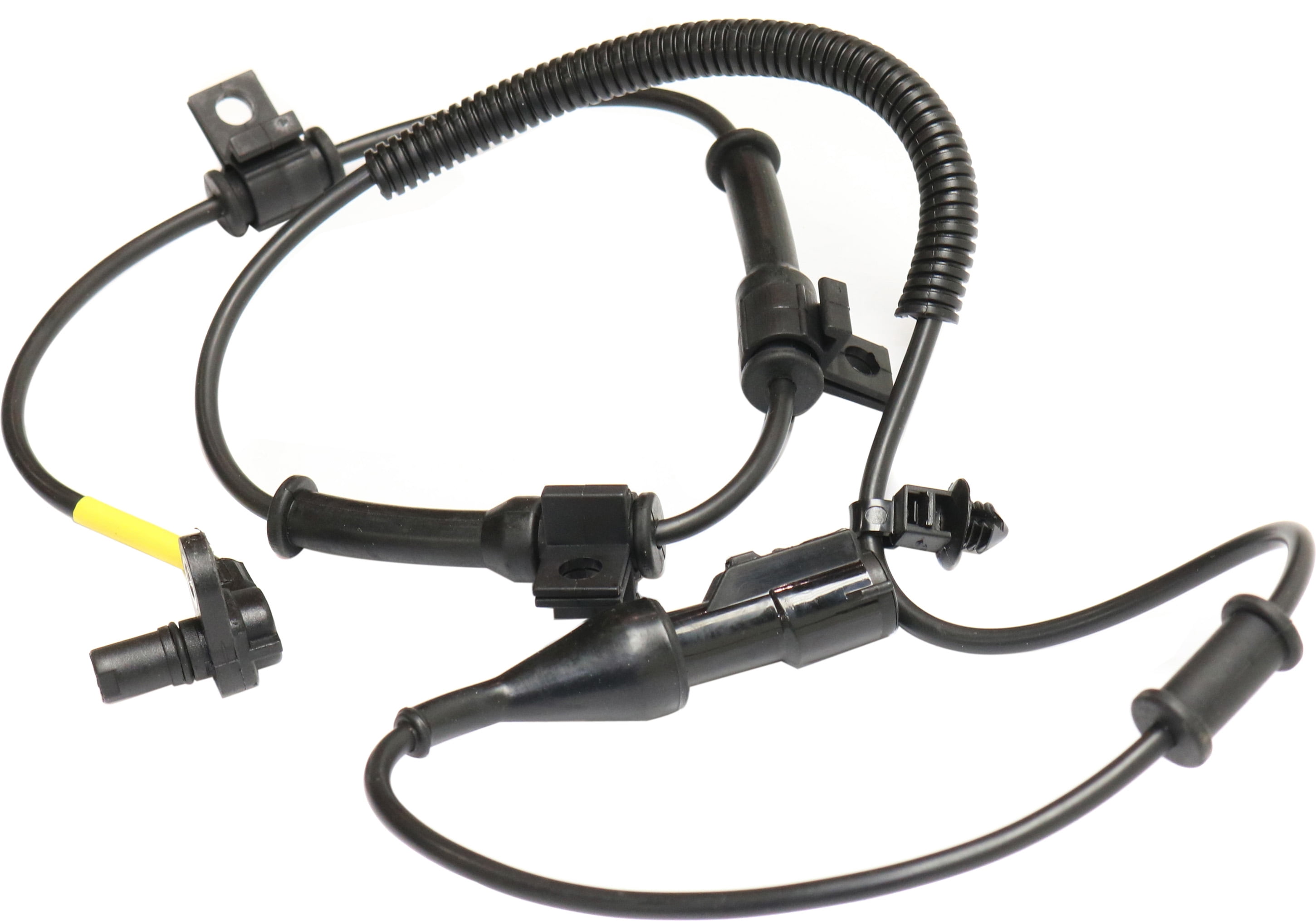 ABS Speed Sensor Compatible with 2005-2010 Ford F-250 Super Duty 2005-2010 Ford F-350 Super Duty Front, Driver or Passenger Side 8 Cyl 5.4L Female Connector Pin Type 2-Prong Terminal
