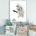 thumbnail image 2 of Designart 'Ancient Australian Bird Illustrations II' Traditional Framed Canvas Wall Art Print, 2 of 5