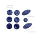 thumbnail image 4 of Piezas Repuesto para Saxofón Soprano Instrumentos Musicales Accesorios () Azul, 4 of 5