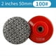 thumbnail image 2 of Rosca M14 2 Pulgadas 50 mm Almohadillas de Pulido Manual de Diamante Almohadillas de Lijado Galvanizadas Disco de Pulido, 100, 2 of 9
