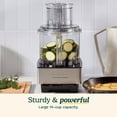 thumbnail image 5 of Cuisinart 14-Cup Food Processor, 720 W Motor, Extra-Large Feed Tube, Stainless Steel Attachments, 5 of 9