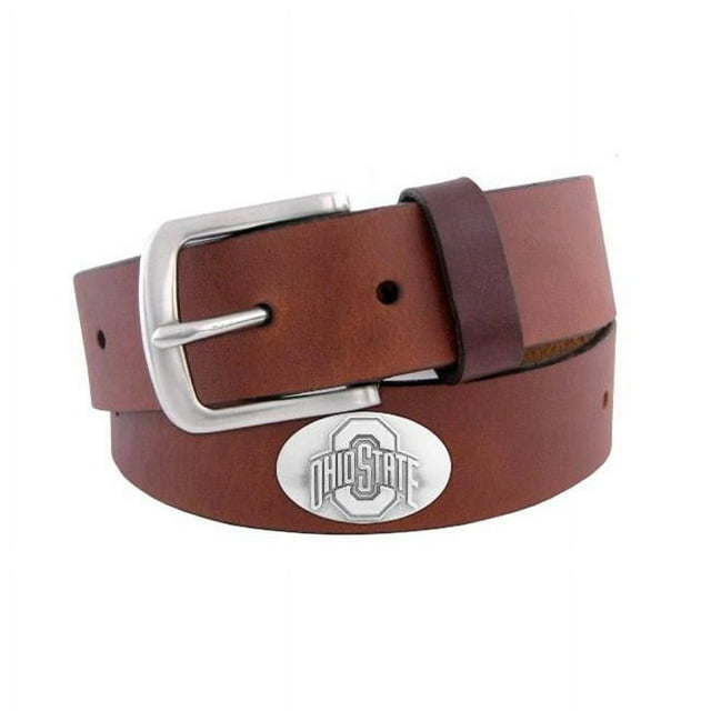 Zep-Pro OSU-BOLP-BRW-38 Ohio State Buckeyes Concho Emblème Marron Ceinture Taille 38
