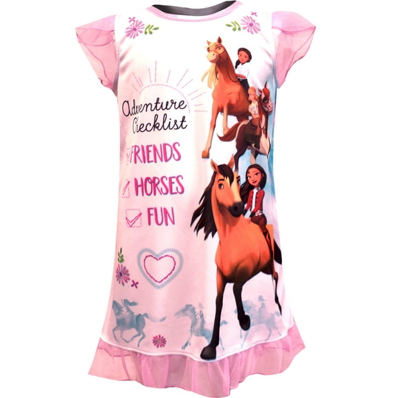 Spirit Girls Spirit the Horse Adventure Seeker Nightgown (8)