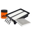 thumbnail image 1 of Kit De Bujías Iridio, Filtro De Aire, Filtro De Aceite Y Filtro De Cabina 7 PIEZAS Afinación Sin Aceite Compatible con Civic 2012 A 2015 Honda L4 2.4L, 1 of 3