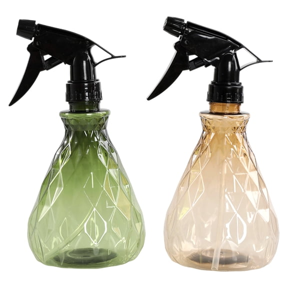 2 Pack 500ML/17OZ Empty Spray Bottles, Adjustable Nozzle Plastic Spray Bottles, Reusable Refillable Sprayer Bottle for Cleaning Solutions, Hair Care, Gardening