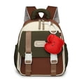 thumbnail image 2 of CUZIBR Kids Backpack Lightweight School Bag For Boys Girls Cute Color Block Breathable Padded Shoulder Strap Lightweight Multi Pocket Daypack For Simple Bookbag, 2 of 4