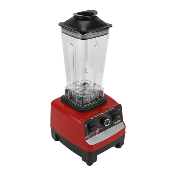 Countertop Blenders, 4500W High Power Food Processor with 2.5L Large Jar and 6 Stainless Steel Blades for Crushing Ice Grinding Meat and Making Smoothies