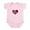 Petal Pink, variant on CafePress - Trinidad Love Infant Bodysuit - Baby Light Bodysuit, Size Newborn - 24 Months