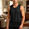 thumbnail image 2 of Enridrech Mens Tank Tops Lightweight Sleeveless Shirts Big and Tall Quick Dry Athletic Tee Workout Gym Running Top, 2 of 7