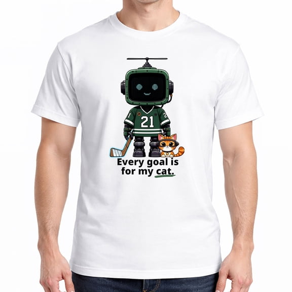 Every Goal Is For My Cat T-Shirt