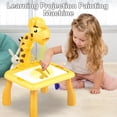 thumbnail image 2 of Projection Drawing Table - Music - Reusable - Three Modes - 45-degree Rotation - Attractive Attention - Fun Kids Drawing Projector Table - Child Toy, 2 of 8