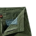thumbnail image 4 of gakvov Cargo Pants For Men Plus Size Cargo Pants For Men Casual Pure Loose Fit Zipper Button Multi-Pocket Overalls Straight Leg Pants Outdoor Tooling Short Pants, 4 of 4