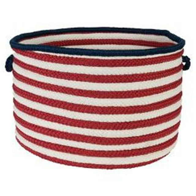 Panier Patriote Rouge Blanc & Bleu 18''x12'' Panier