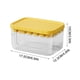 thumbnail image 2 of Bandeja de cubitos de hielo de silicona de 22 celdas con tapa - Máquina de hielo de grado alimenticio a prueba de fugas para el hogar - Molde duradero apto para congelador para helados y paletas, 2 of 4