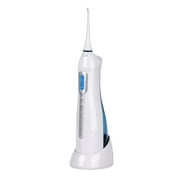 Poseidon Rechargeable Water Flosser with Inductive Charging Cradle, White by ToiletTree Products