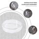 thumbnail image 5 of 10Pcs Sterile Petri Dishes w/Lids for Lab Plate Bacterial 55mm x 15mm, 5 of 5