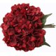thumbnail image 5 of Flores artificiales de boda, flores falsas, ramo de hortensias de imitación, arreglos florales, flores DIY para decoración del jardín del hogar, 1 paquete, 5 of 6
