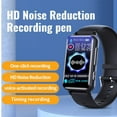 thumbnail image 3 of Voice Recorder Watch, Voice Activated Recorder with 50 Hours Continuous Recording Time, MP3 Recorder with Timing Recording Audio Device, with Headphones, 3 of 7