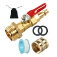 thumbnail image 4 of Adaptador de soplado para RV Winterize, rosca de manguera de agua de jardín resistente de 3/4" para RVs 4 piezas, 4 of 8
