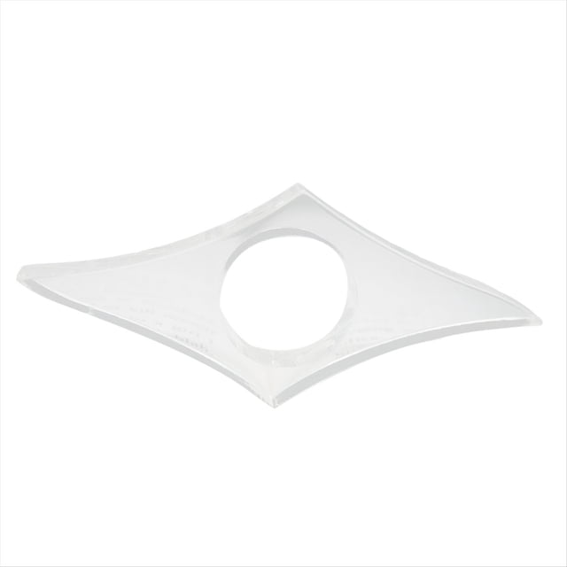 Separador de Páginas Transparente (Mediano - 20 Mm) Soporte de Página con Anillo para el Pulgar - Marcapáginas Transparente para el Pulgar - Accesorios de Lectura
