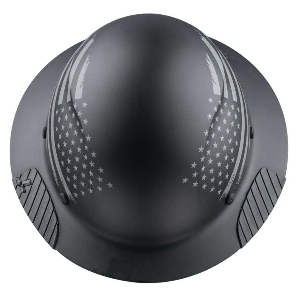 Lift Safety Dax Patriot Full Brim Hard Hat - Black Matte