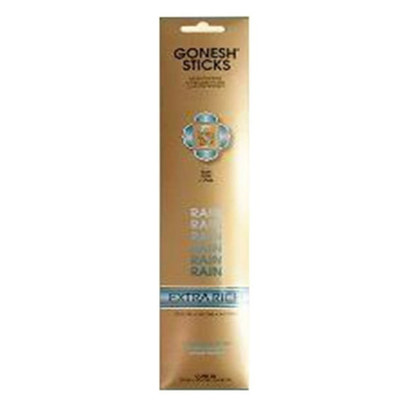 Gonesh Encens Extra Riche - Pluie (20 Bâtons dans 1 Pack) 208428
