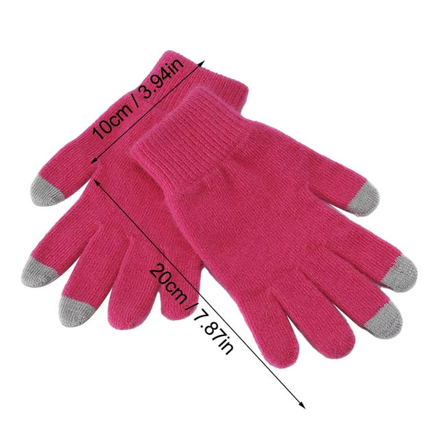 Less Than 5 Gloves Universal Screen Gloves for Men and Women In Winter for Keeping Warm and Texting Capacitive Smart Phones