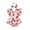 Pink, variant on Musuos Newborn Girl Summer Outfit, 3 6 12 18Months Flower Strawberry Print Fly Sleeve Romper with Hairband Summer Clothes