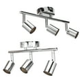 thumbnail image 1 of 3 LED Track Light Base, Adjustable Easy To Install Multi Purpose 3 Way Ceiling Spotlight Base  for Mall, 1 of 7