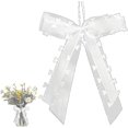 thumbnail image 1 of 100 Car Bows For Wedding With S,tulle And Satin Ribbon,, 1 of 5