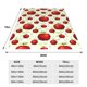thumbnail image 3 of Fotbe Fruit Apples Manta de Franela Acolchonada con Estampado, Súper Suave y Esponjosa, Extra Grande para Sofá, Cama, Uso Todo el Año-60"x50", 3 of 7