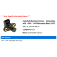 thumbnail image 2 of Camshaft Position Sensor - Compatible with 1997 - 1999 Mercedes-Benz S320 1998, 2 of 2