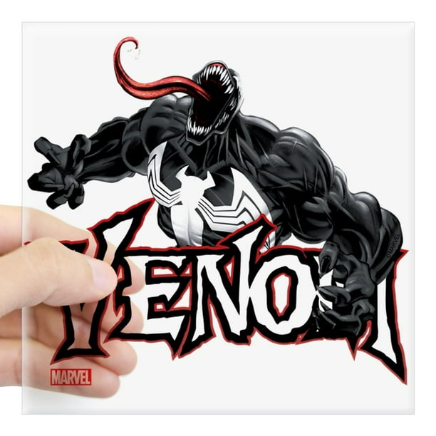 CafePress - Venom Logo Square Sticker 3 X 3 - Square Sticker 3" x 3
