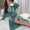 Green, variant on Lilgiuy Fashion Women Solid Long Sleeve V-Neck Sashes Pokets Bandage Dress Nightgowns for Wedding Anniversary